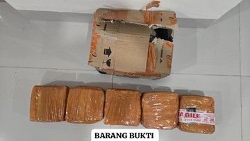 Kurir 5 Kg Sabu Ditangkap Bareskrim di Makassar, Dikendalikan Residivis