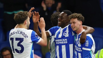Klasemen Liga Inggris: Brighton Ramaikan Perburuan Tiket UCL
