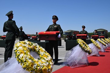 China Pulangkan Jenazah 12 Tentara Relawan Perang Korea