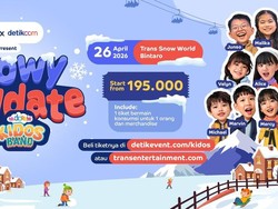Gak Perlu ke Luar Negeri! Rasain Salju dan Main Bareng Kidos Band di Sini