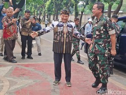 AM Hendropriyono Sambut KSAU Kunjungi Kraton Majapahit Jakarta