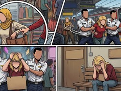 Si Wanita Pirang Berkalung Saya Copet