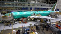 Intip Perakitan Boeing 737 MAX di Washington