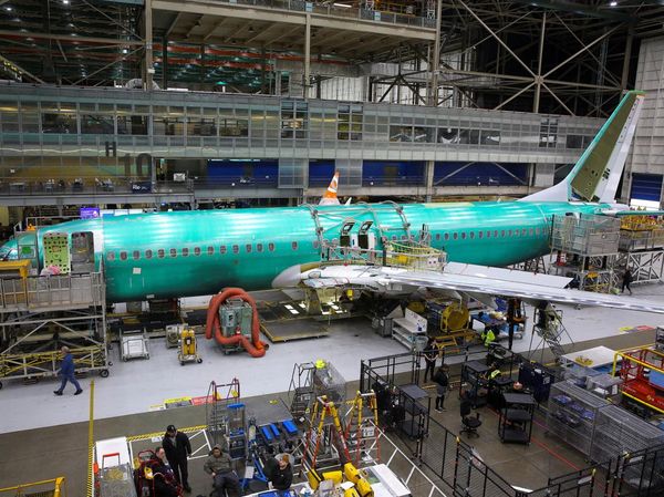 Intip Perakitan Boeing 737 MAX di Washington