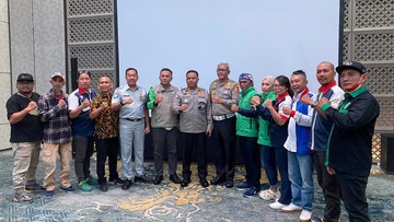 Kakorlantas Silaturahmi dengan Komunitas Ojol Nusantara, Dorong Jadi Pelopor Keselamatan