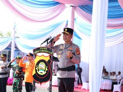 Kapolda Sumsel Pimpin Apel Sabuk Kamtibmas, Ajak Semua Pihak Jaga Keamanan