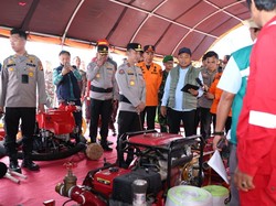 Kapolda Sumsel Pimpin Simulasi Sispamkota, Targetkan Zero Karhutla di 2026