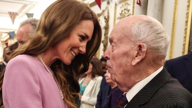 Kate Middleton di peringatan 100 tahun kelahiran Ratu Elizabeth II