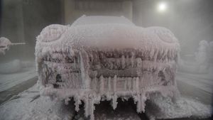 Mengintip Mobil Listrik China Jalani Tes Cuaca Ekstrem