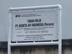 Plang KAI Resmi Berdiri di Lahan yang Diklaim Hercules, Ini Penampakannya