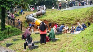 Taman Kampung Kandang Jadi Tempat Main Favorit Anak-anak
