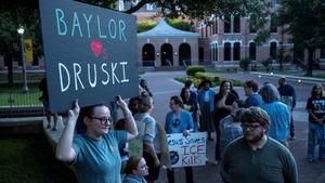 Aksi Protes Warnai Acara Turning Point USA di Universitas Baylor