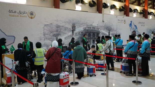 Ilustrasi calon jemaah haji