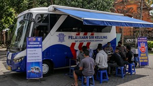 Hadir di Bangli-Jembrana, Cek Jadwal SIM Keliling Hari Ini 10 Juli 2026
