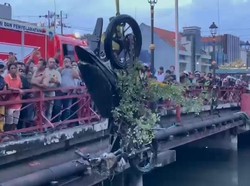 Salam Olahraga Massa ke Jambret HP di Kawasan Kota Lama Surabaya