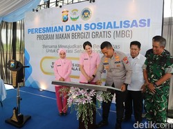 Kapolres Kediri Resmikan SPPG Ketiga di Kandat, Perluas Jangkauan MBG