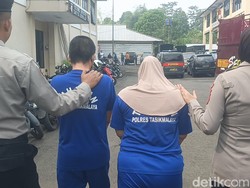 Duet Haram Pasutri di Tasikmalaya, Jualan Sabu Pakai Modus Ukuran Baju