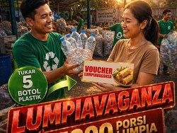 Program Unik Tukar Botol Dapat Lumpia di HUT Kota Semarang, Cek Tanggalnya!