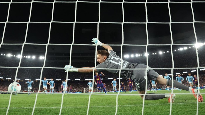 Barcelona mengalahkan Celta Vigo 1-0 dalam lanjutan Liga Spanyol.