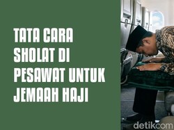 Tata Cara Sholat di Pesawat untuk Jemaah Haji