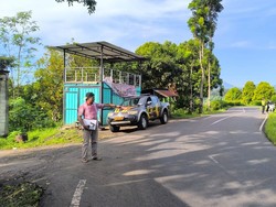 Karyawan Minimarket Dibacok Begal di Patean Kendal, Motor Dibawa Kabur