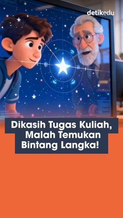 Video Dikasih Tugas Kuliah, Malah Temukan Bintang Langka!