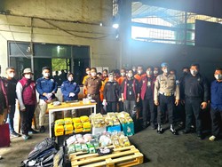 Bareskrim Musnahkan Barang Bukti Sabu-Ekstasi Rp 149 Miliar