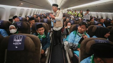 Garuda Terbangkan 102 Ribu Jemaah Haji RI