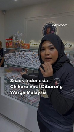 Video: Snack Indonesia Chikuro Viral Diborong Warga Malaysia
