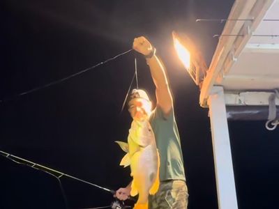 Keren! Eza Gionino Jago Mancing, Berhasil Tangkap Ikan Jumbo