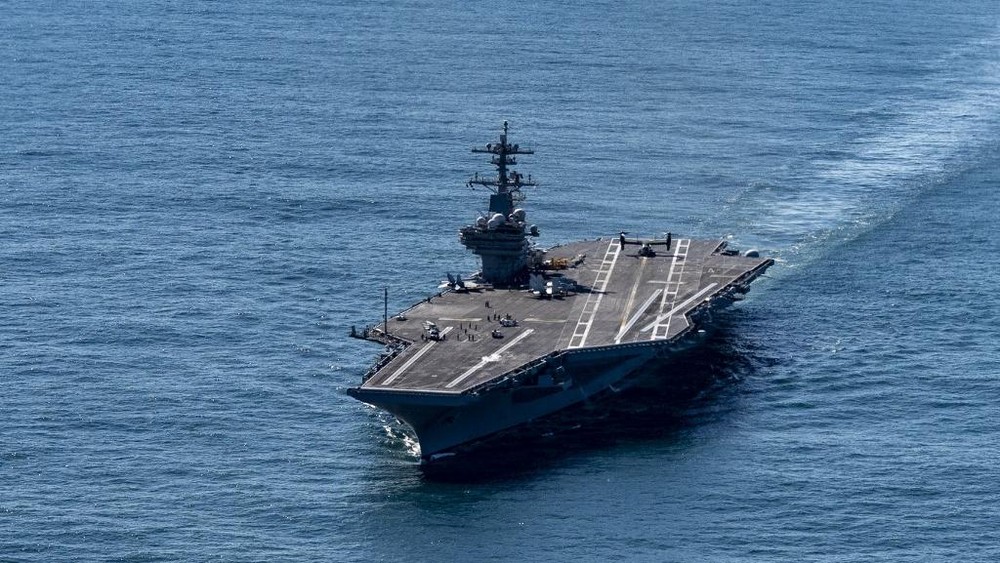 Misteri Tiga Kapal Induk AS di Timur Tengah