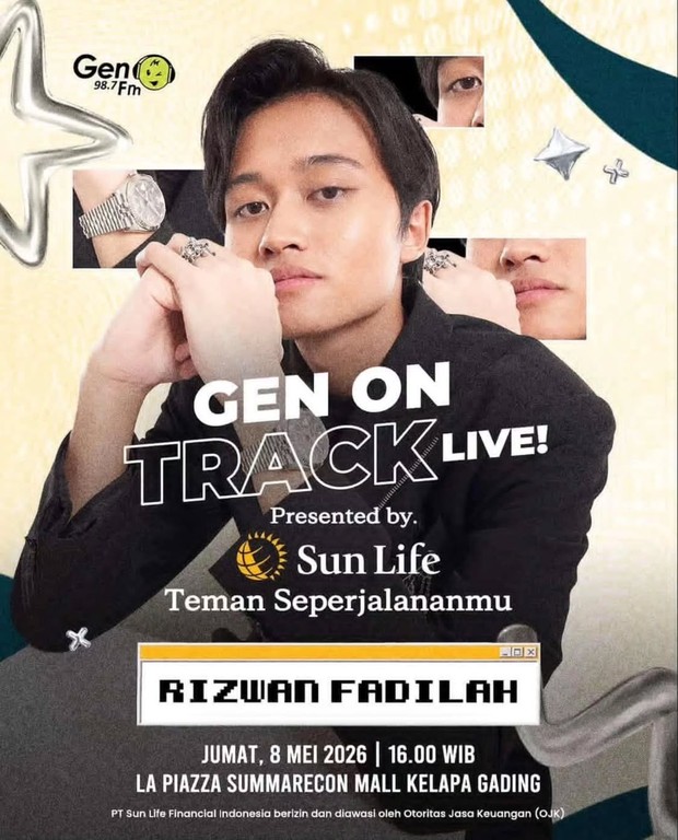 Konser gratis Rizwan Fadilah/ Foto: IG @gen987fm
