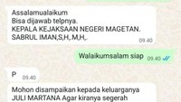 Penipu Ngaku Kajari Magetan Teror Keluarga Tersangka Korupsi Pokir DPRD