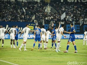 Persib Vs Arema FC Berakhir Imbang Tanpa Gol