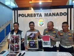 Oknum Polisi Pelaku Tabrak Lari Tewaskan 1 Orang di Manado Jadi Tersangka