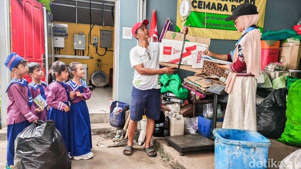 PAUD di Koja Terapkan Bayar Sekolah Pakai Sampah