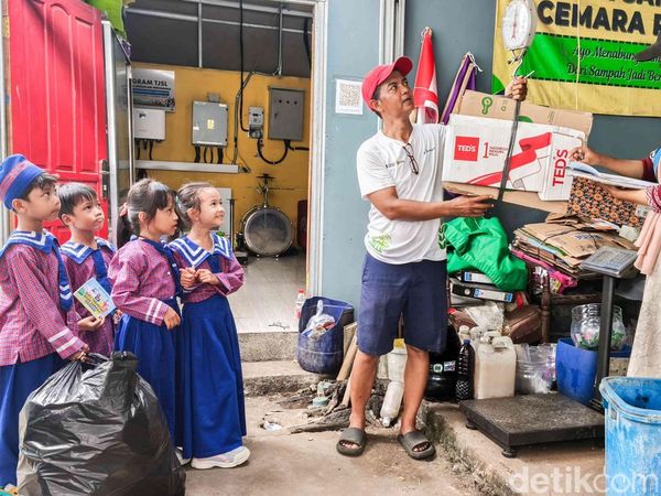 PAUD di Koja Terapkan Bayar Sekolah Pakai Sampah
