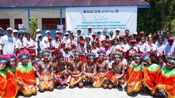 Pelindo dan 14 BUMN Perkuat Konservasi dan Kemandirian Warga Raja Ampat