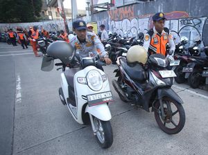 Penertiban Parkir Liar di Kawasan MRT Lebak Bulus