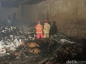 Gudang Rokok di Malang Terbakar Diduga Karena Hal Ini