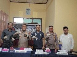 Panipahan Bersih-bersih Narkoba, 4 Pengedar Ditangkap Polisi dalam Sehari