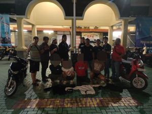 Komplotan Begal Rampas HP dan Motor Warga di Jakpus, 4 Pelaku Ditangkap