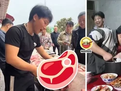 Tak Lanjut Kuliah, Pria Ini Pilih Jualan Daging Babi demi Hidupi 6 Adik!