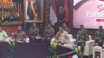Yang Dibahas Menhan saat Kumpulkan Para Purnawirawan