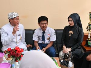 Wagub Jabar Pastikan Ihsan Tetap Lanjut Sekolah di SMPN 1 Tanjungsari