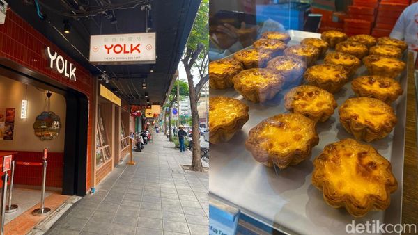 Cobain Egg Tart YOLK Paling Viral di Bangkok, Favorit Turis Indonesia!