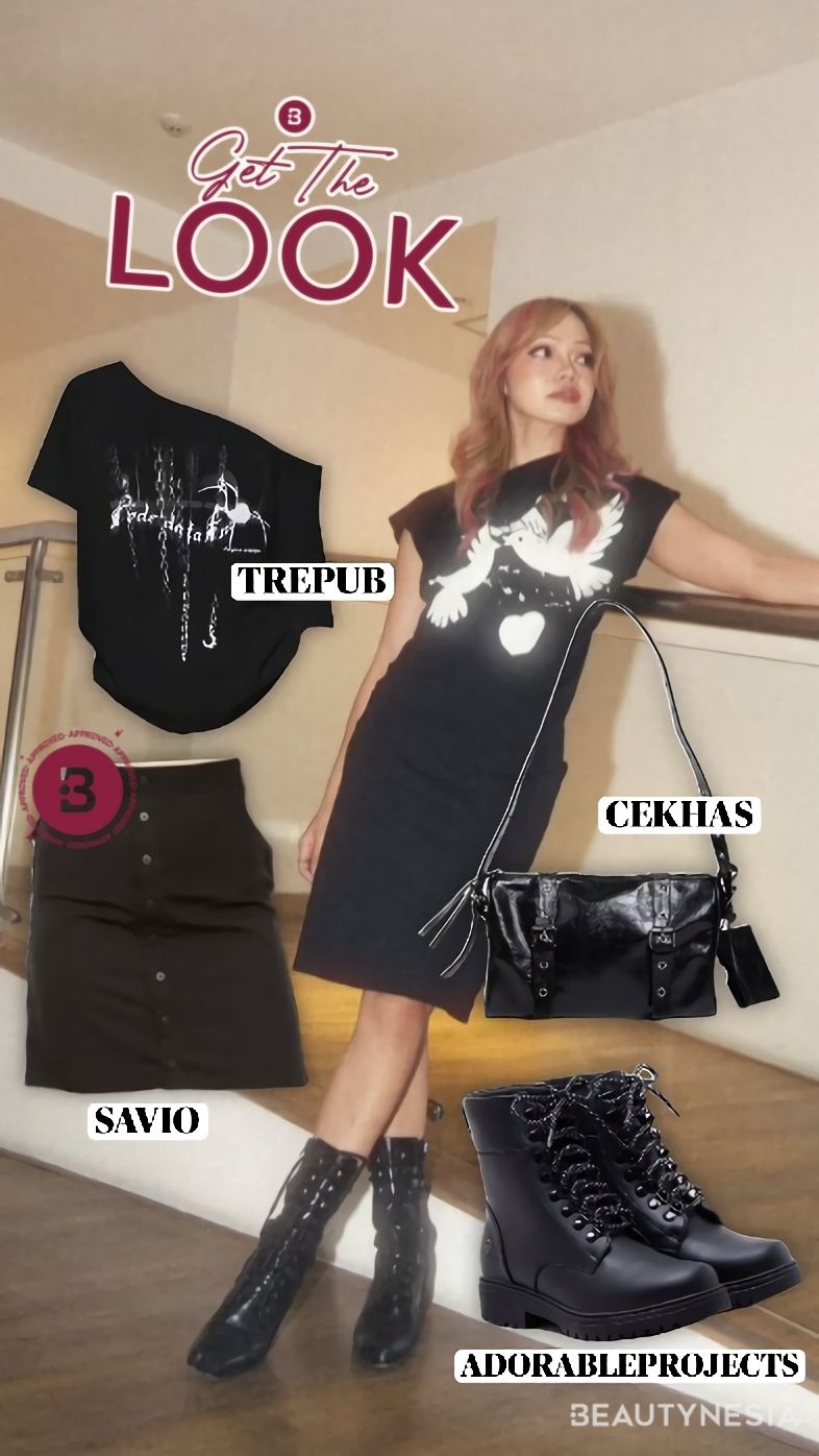 Get The Look Fathia Izzati untuk nonton konser