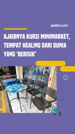 Video: Ajaibnya Kursi Minimarket, Jadi Tempat Healing dari Dunia yang Berisik