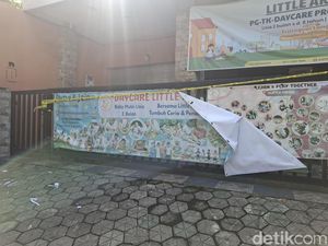 Detik-detik Daycare Little Aresha Jogja Digerebek Polisi Dugaan Aniaya Anak