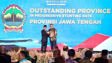 Progresif Atasi Stunting, Ahmad Luthfi Raih National Governance Award 2026